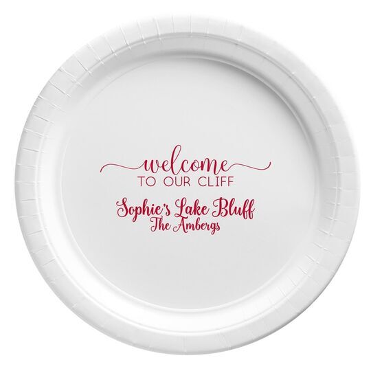 Welcome to Our Cliff Paper Plates